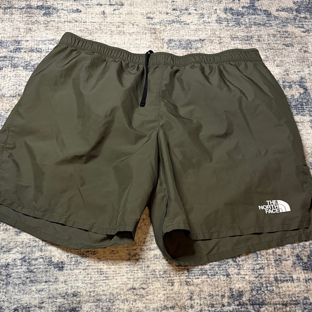 The North Face Khaki Green Shorts